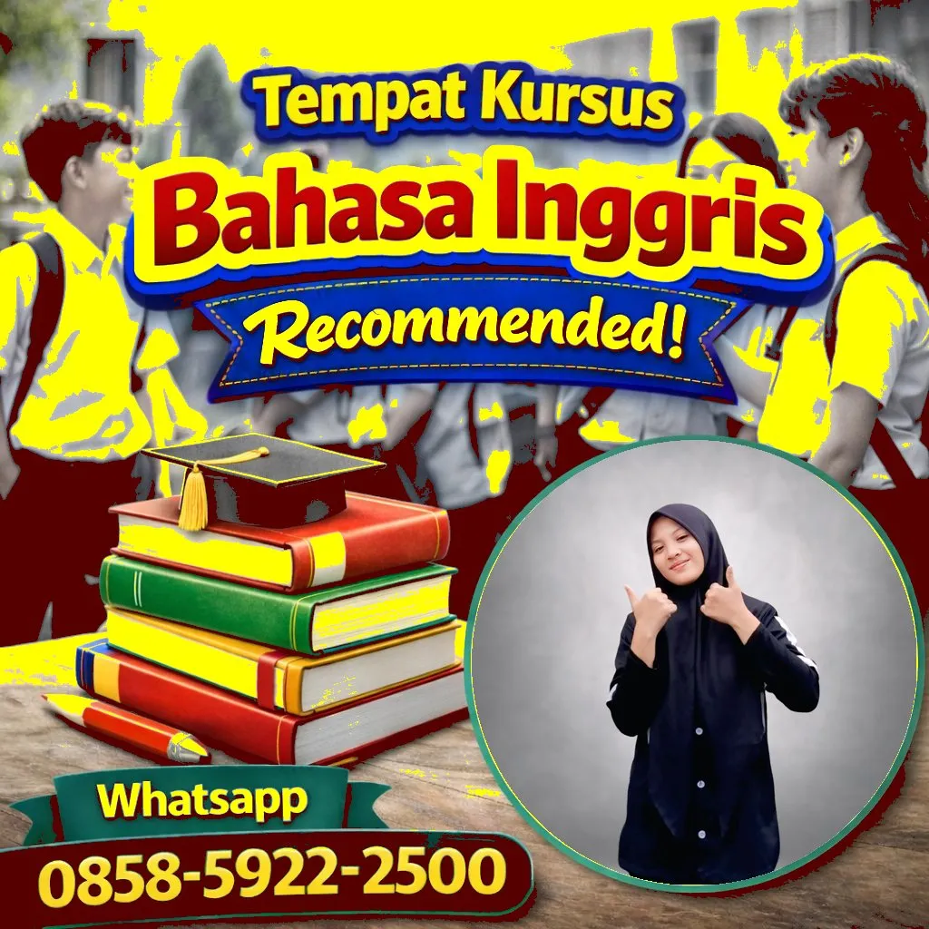 Kursus Bahasa Inggris di Tamanan Bondowoso, 0858-5922-2500