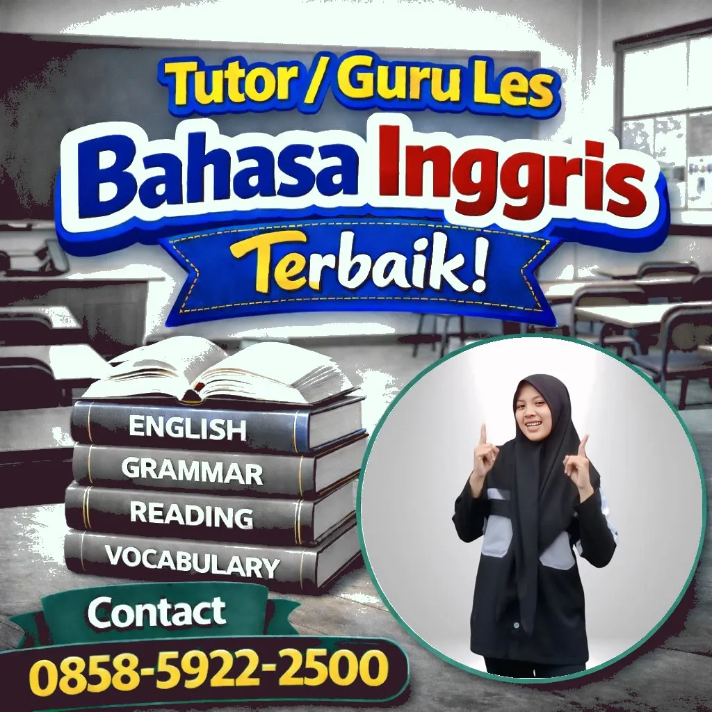 Kursus Bahasa Inggris di Taman Krocok Bondowoso, 0858-5922-2500