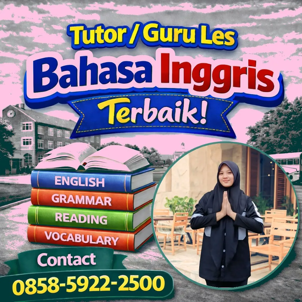 Kursus Bahasa Inggris di Sanan Wetan Blitar, 0858-5922-2500
