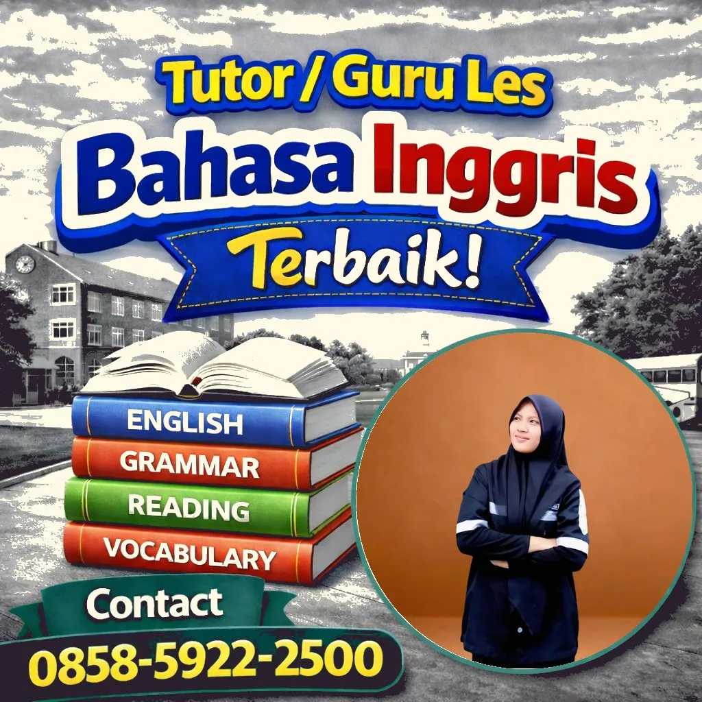 Kursus Bahasa Inggris di Metro, 0858-5922-2500
