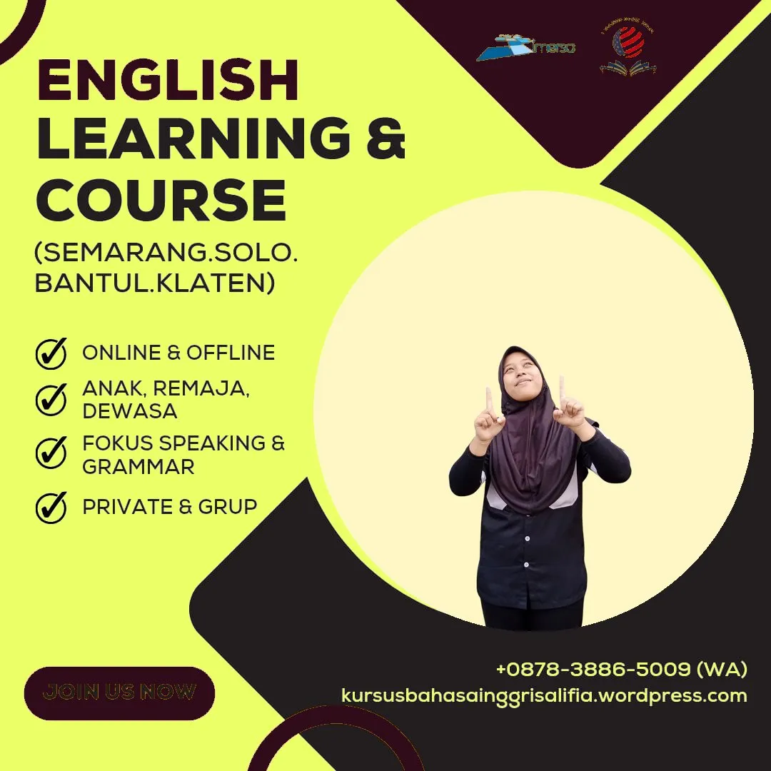 Guru Les Bahasa Inggris Jogja