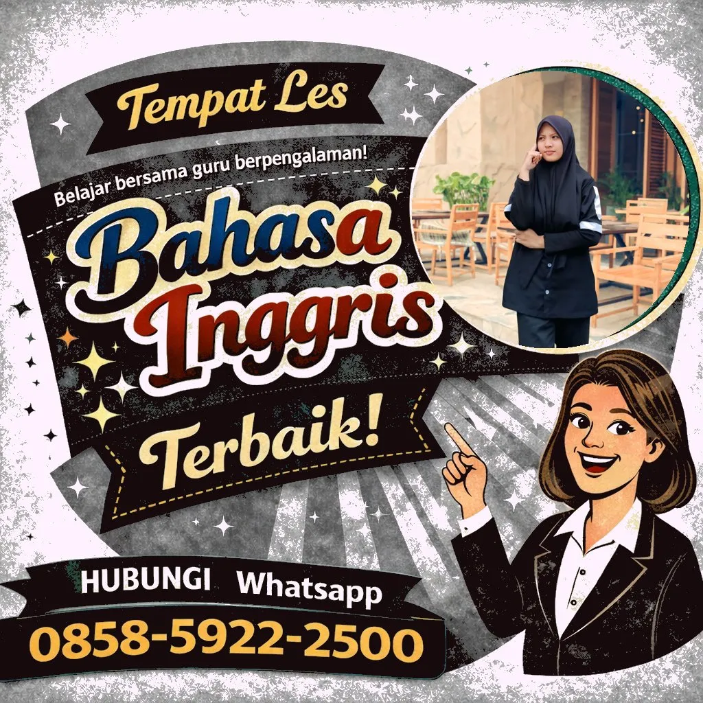 Tempat Kursus Bahasa Inggris Pesawaran, Lembaga Kursus Bahasa Inggris Pesawaran, Kursus Bahasa Inggris di Pesawaran Murah, Kursus Bahasa Inggris di Pesawaran Online, Kursus Bahasa Inggris Terbaik Pesawaran