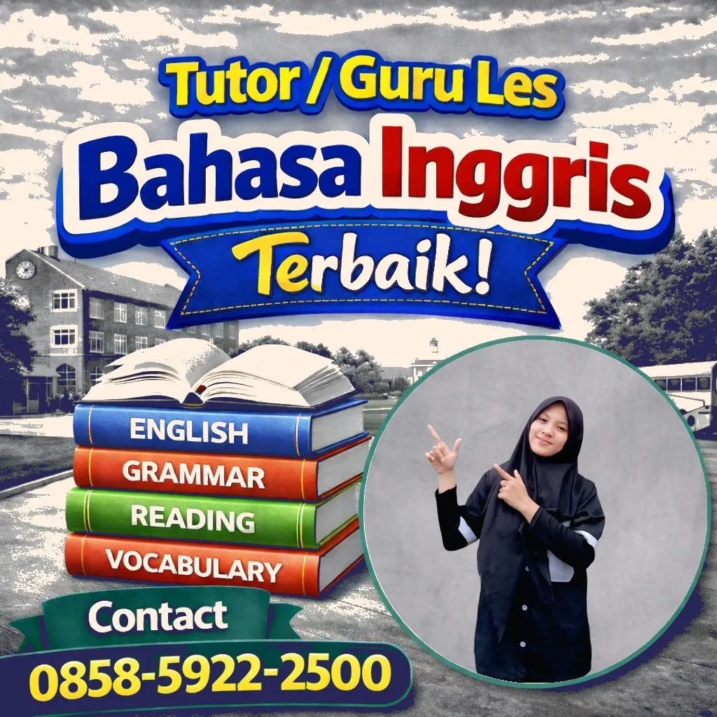 Kursus Bahasa Inggris di Lampung Tengah, 0858-5922-2500