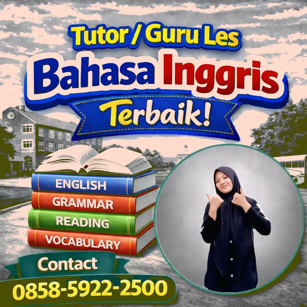 Kursus Bahasa Inggris di Lampung Selatan, 0858-5922-2500
