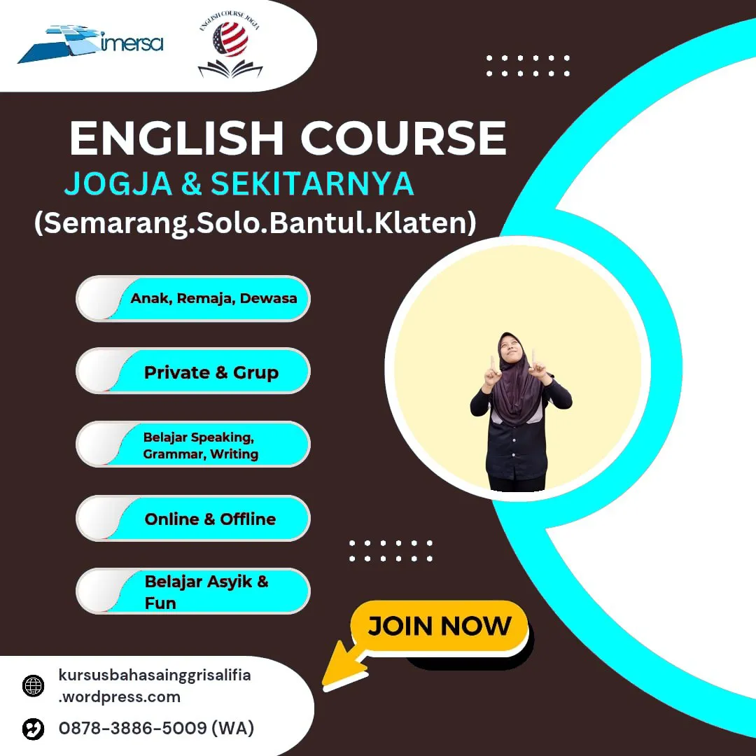 Lembaga Bahasa Inggris Jogja