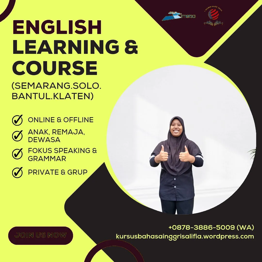 Rekomendasi Les Bahasa Inggris Jogja