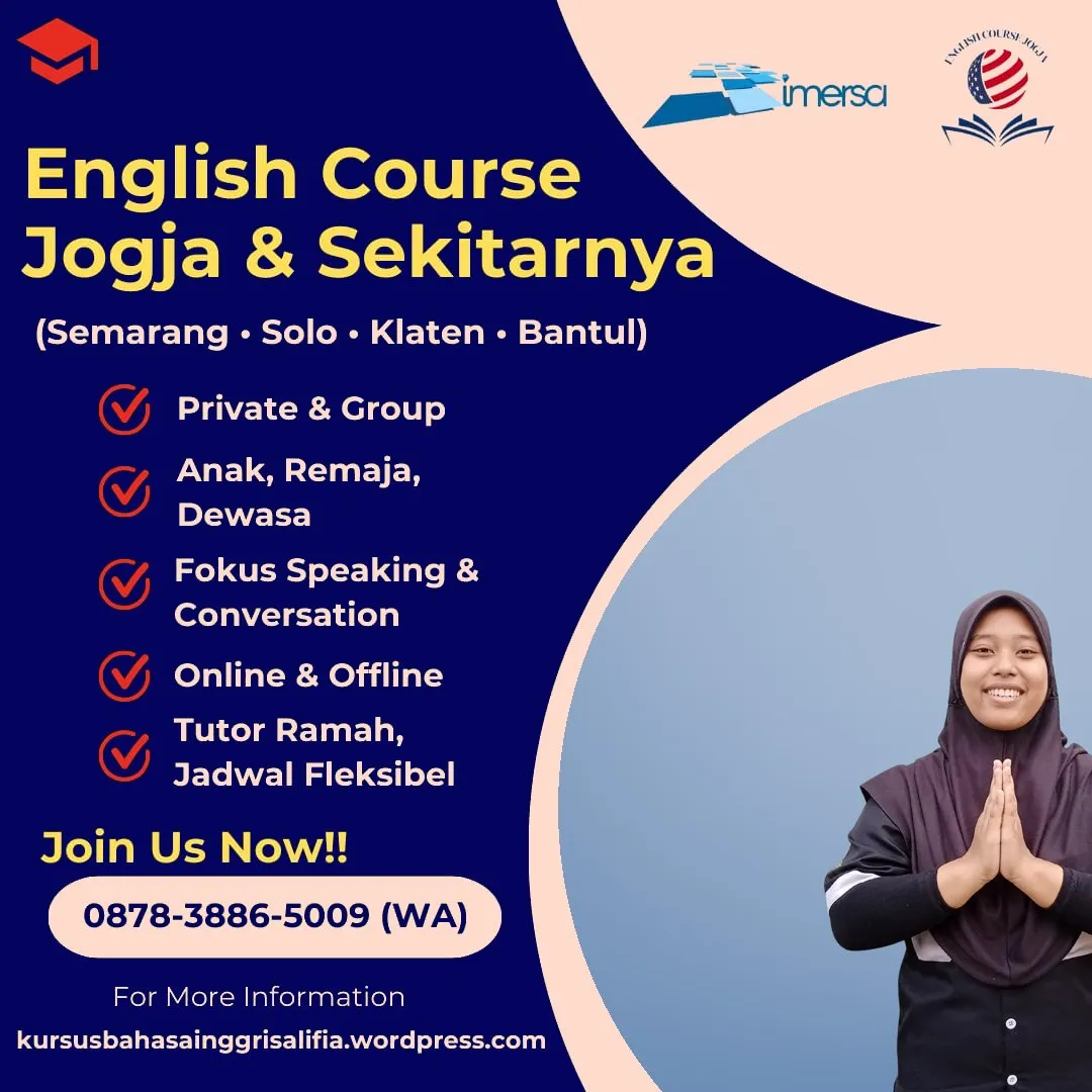 Les Bahasa Inggris Jogja Murah