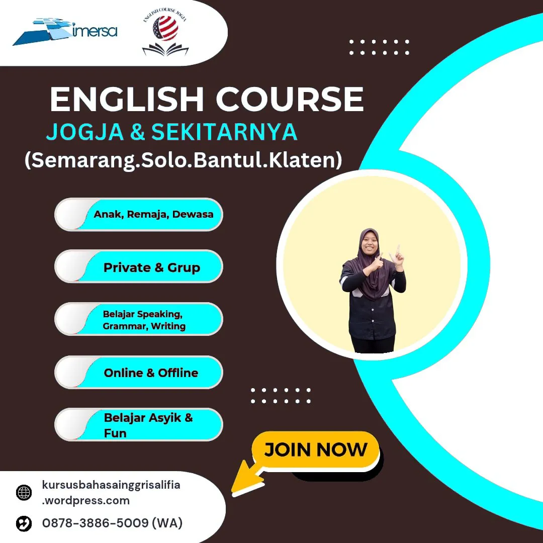 Les Bahasa Inggris Murah di Jogja