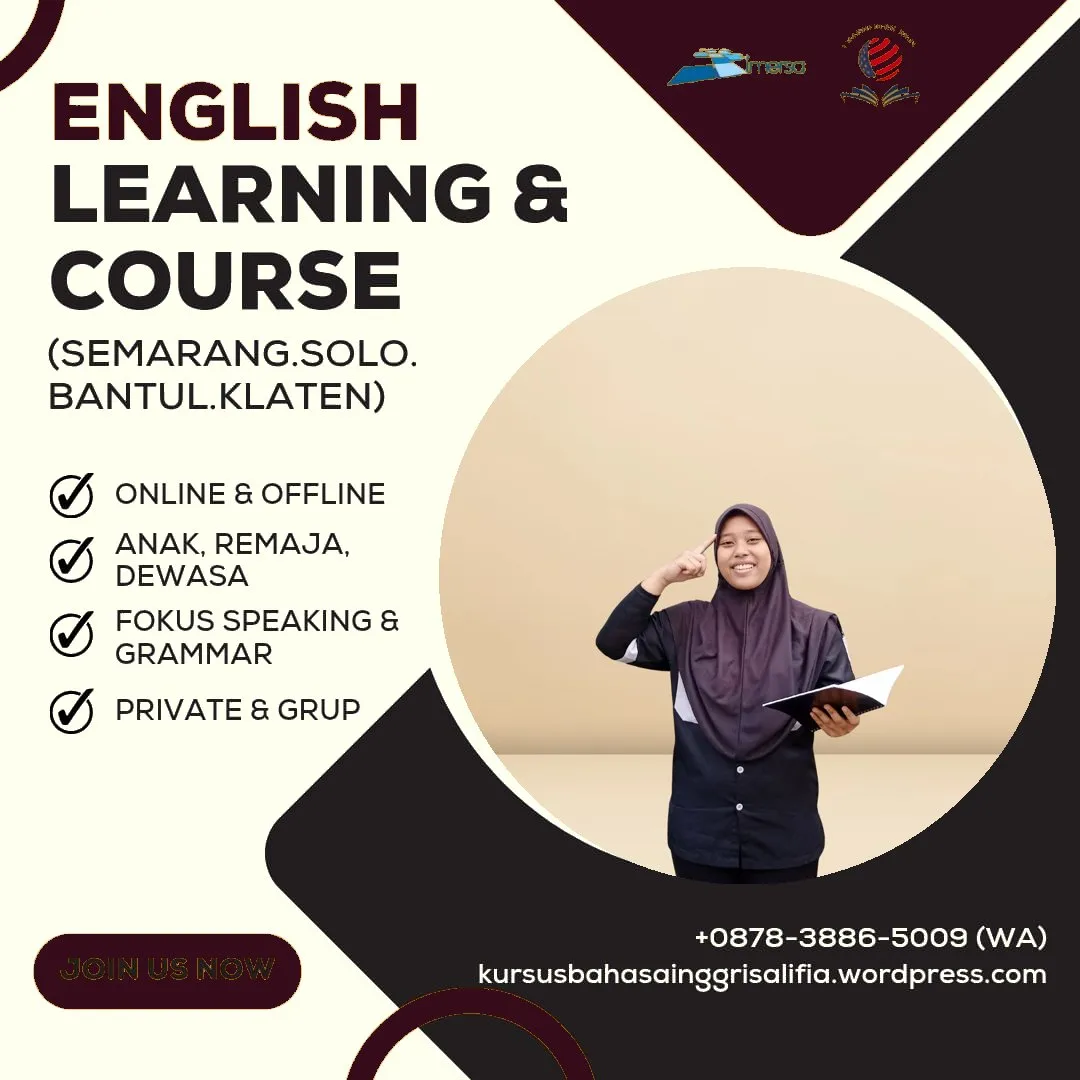 Kursus Bahasa Inggris Online Jogja