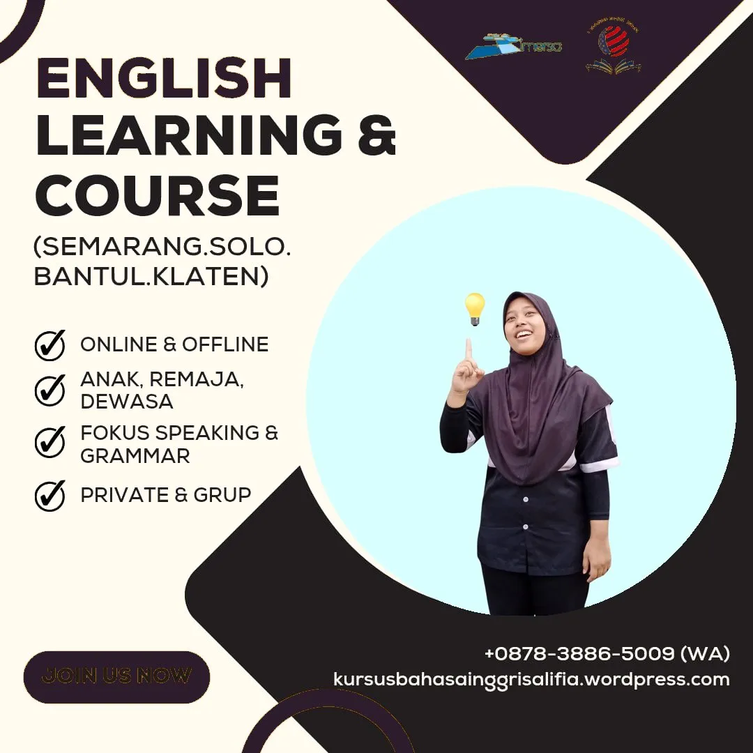 Kursus Bahasa Inggris di Jogja Online