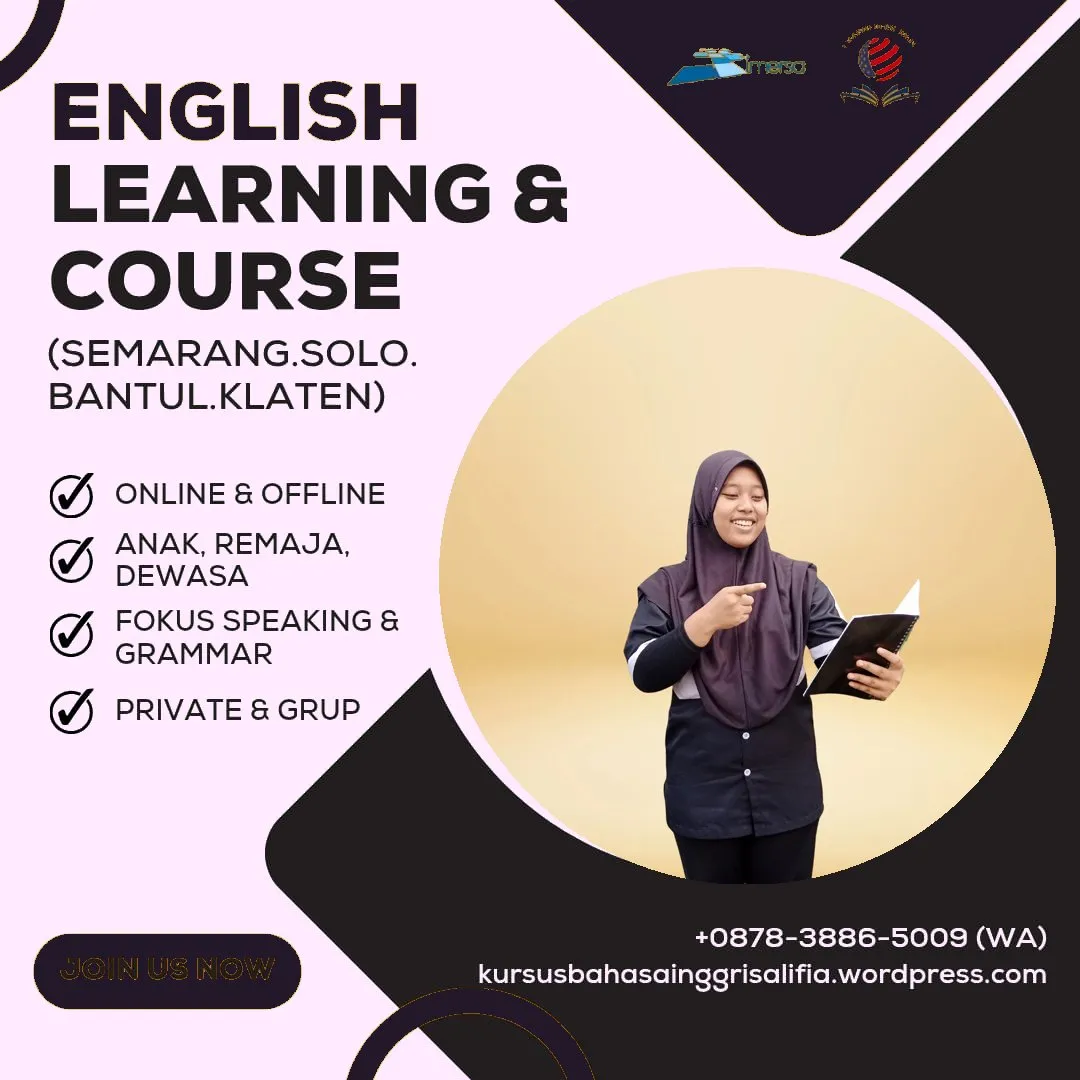 0878-3886-5009 (WA) Kursus Bahasa Inggris Online di Jogja, Les Bahasa Inggris di Bantul, Kursus Bahasa Inggris Untuk Dewasa di Jogja, Kursus Bahasa Inggris Anak di Jogja, Bimbel Bahasa Inggris Jogja, Les Bahasa Inggris di Jogja Terdekat, Kursus Bahasa Inggris di Semarang Timur, Tempat Kursus Bahasa Inggris di Solo, Tempat Les Bahasa Inggris Bagus di Jogja, Bimbel Bahasa Inggris di Jogja