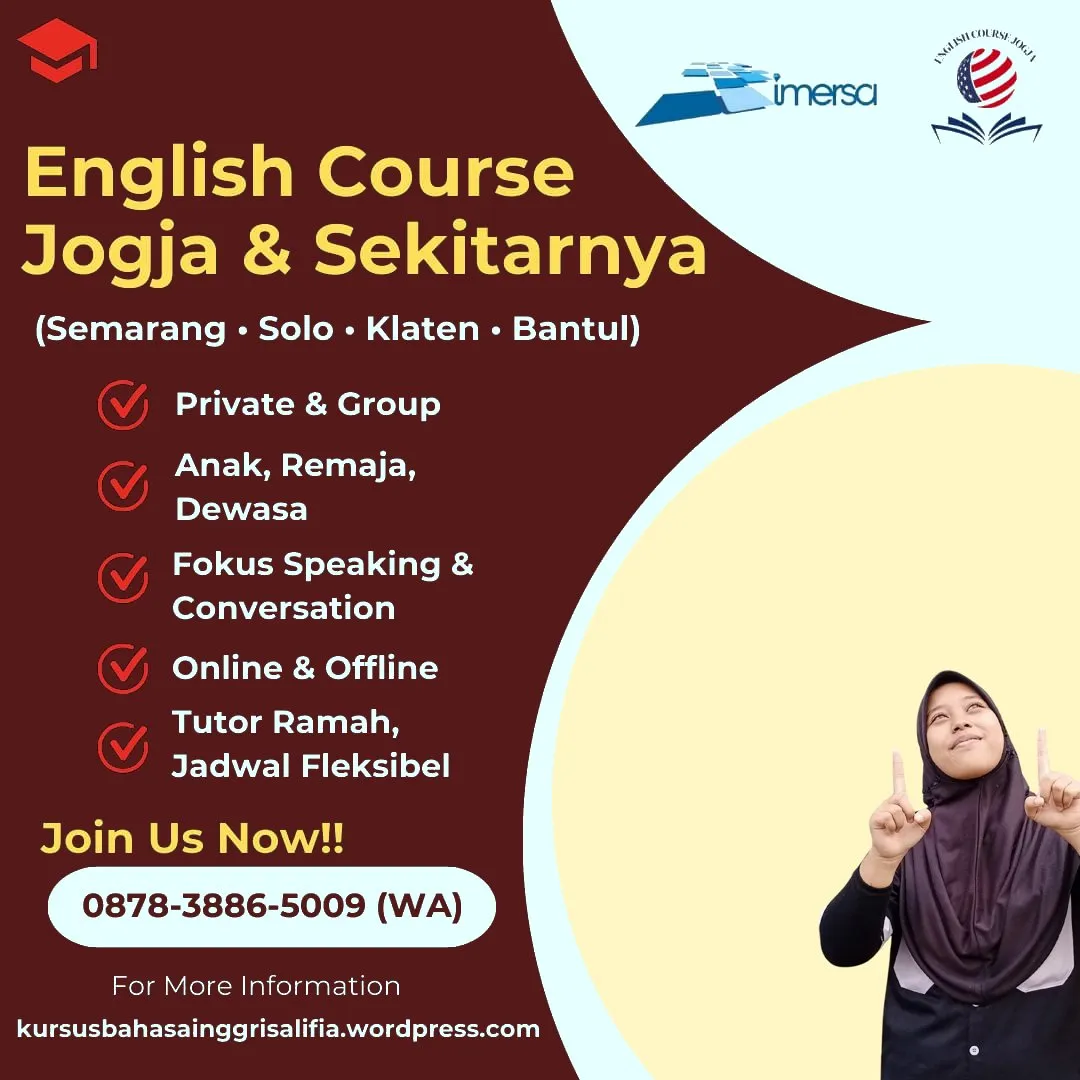 Pelatihan Bahasa Inggris Jogja