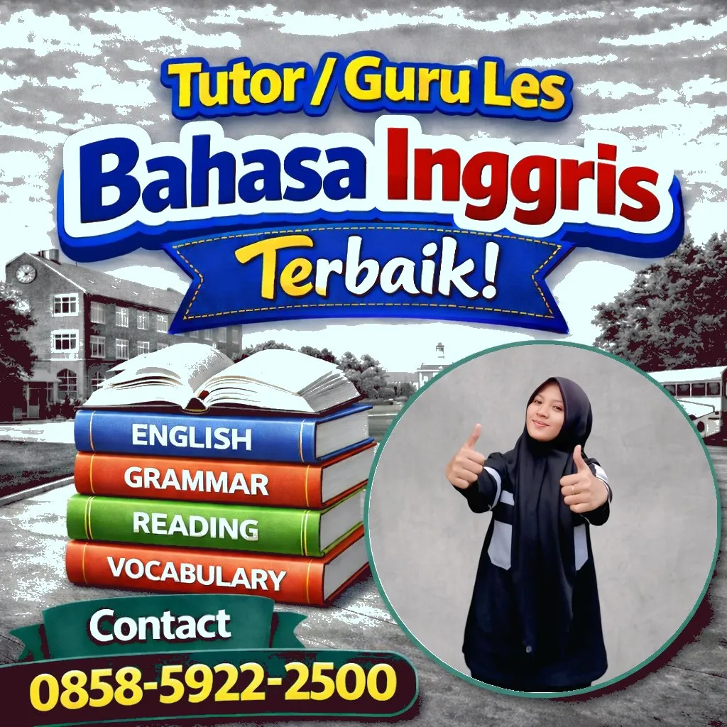 Kursus Bahasa Inggris di Pamulang Tangerang Selatan, 0858-5922-2500