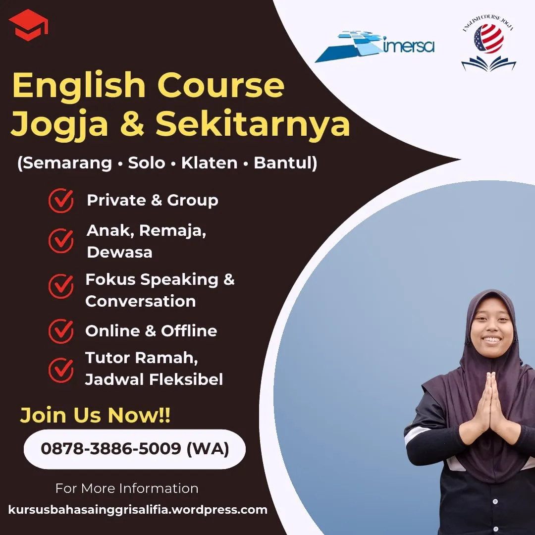 Private Bahasa Inggris Jogja