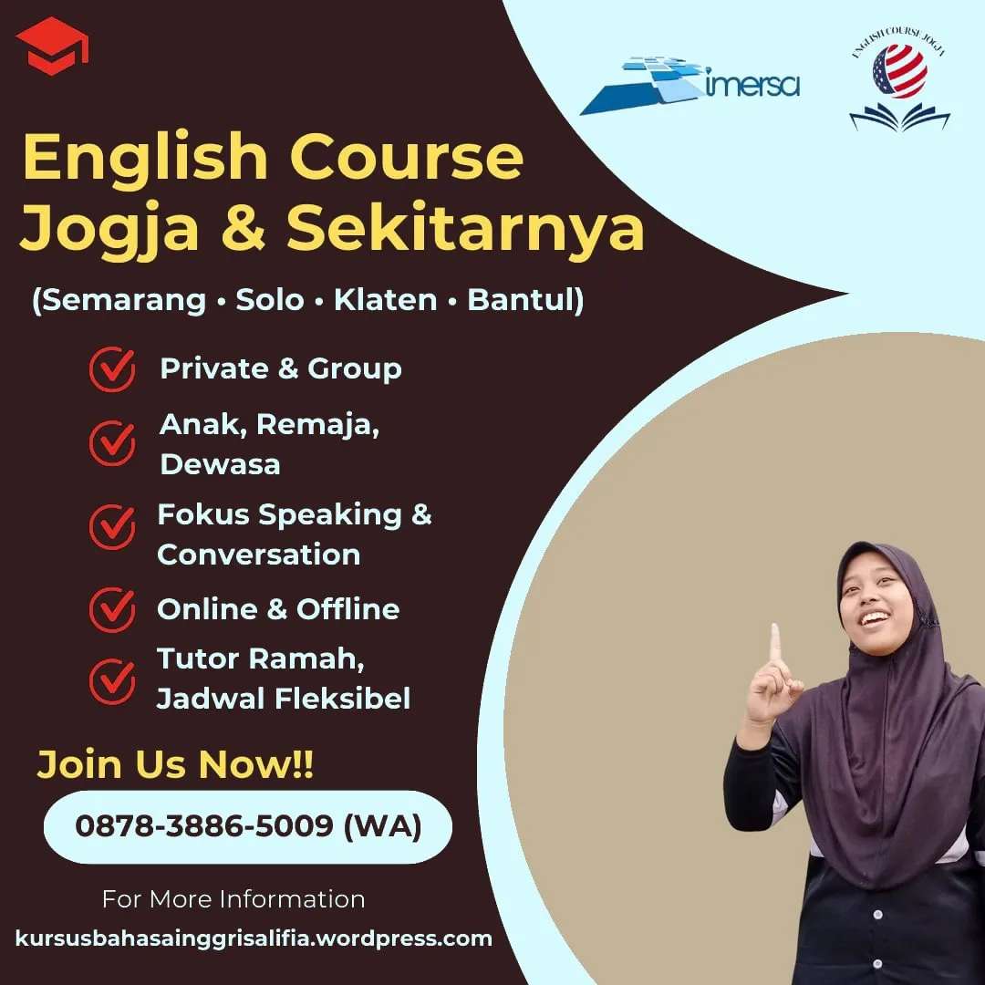 0878-3886-5009 (WA) Private Bahasa Inggris Jogja, Tempat Les Bahasa Inggris di Klaten, Kursus Bahasa Inggris Anak di Solo, Bimbel Bahasa Inggris Semarang, Les Privat Bahasa Inggris Bantul, Guru Les Privat Bahasa Inggris di Solo, Rekomendasi Kursus Bahasa Inggris di Semarang, Les Bahasa Inggris di Jogja Terdekat, Kursus Bahasa Inggris Anak Jogja, Les Bahasa Inggris di Sleman