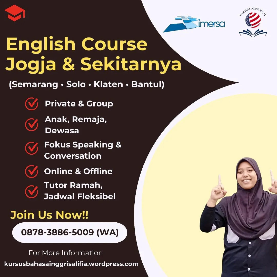 0878-3886-5009 (WA) Pendidikan Bahasa Inggris Jogja, Lembaga Bahasa Inggris di Semarang, Kursus Percakapan Bahasa Inggris di Jogja, Les Bahasa Inggris Semarang Terdekat, Tempat Les Bahasa Inggris Bagus di Jogja, Kursus Bahasa Inggris Anak di Semarang, Les Bahasa Inggris Semarang Timur, Les Private Bahasa Inggris Jogja, Kursus Bahasa Inggris di Tembalang Semarang, Sekolah Bahasa Inggris Semarang