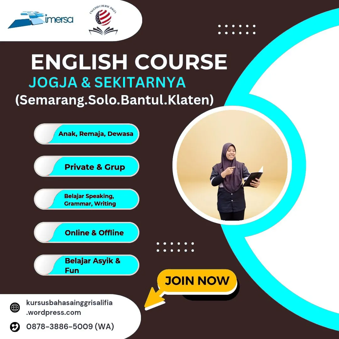 Belajar Bahasa Inggris Jogja