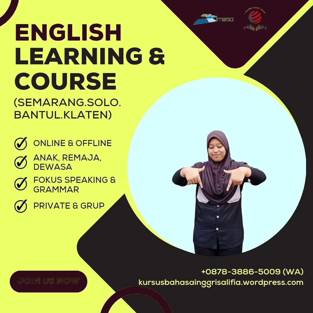 Rekomendasi Kursus Bahasa Inggris di Jogja