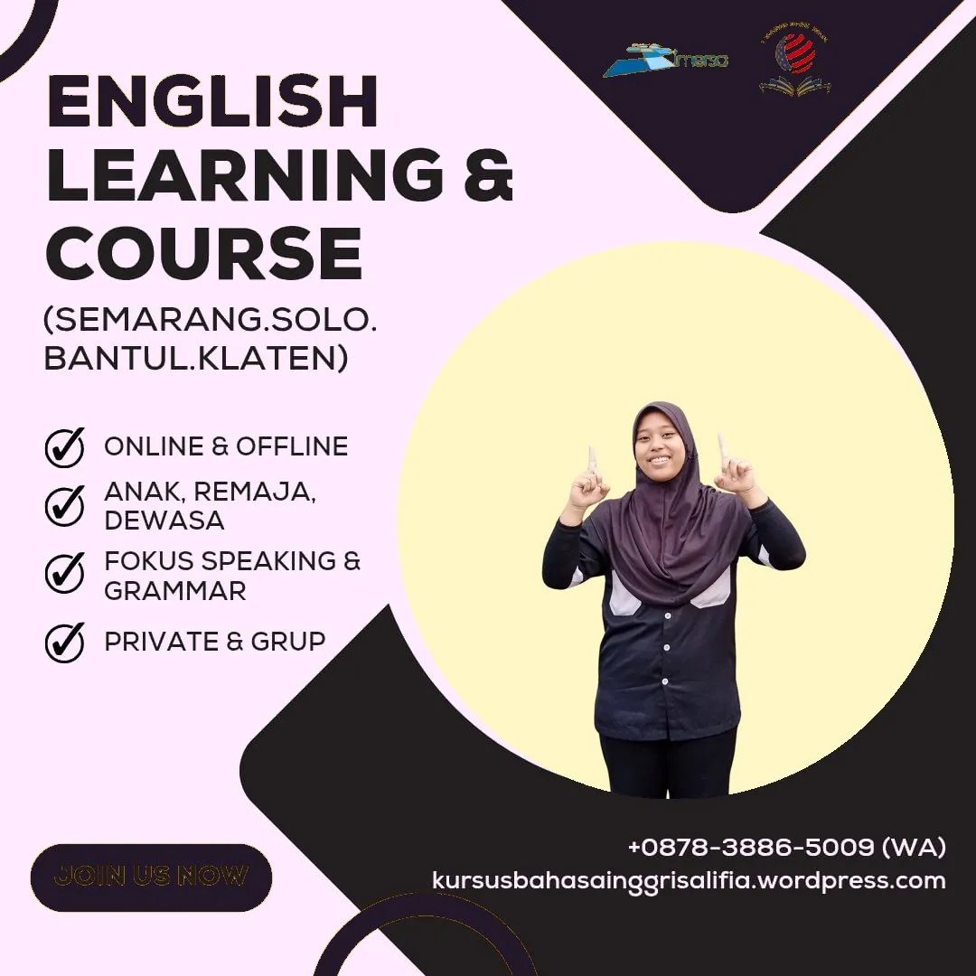 0878-3886-5009 (WA) Rekomendasi Kursus Bahasa Inggris di Jogja, Kursus Bahasa Inggris Sleman, Tempat Les Bahasa Inggris Jogja, Tempat Les Bahasa Inggris di Semarang, Kursus Bahasa Inggris di Jogja, Belajar Bahasa Inggris di Semarang, Bimbel Bahasa Inggris Jogja, Jogja English Training Alifia, Jasa Translate Bahasa Inggris Jogja, Tempat Les Bahasa Inggris di Solo