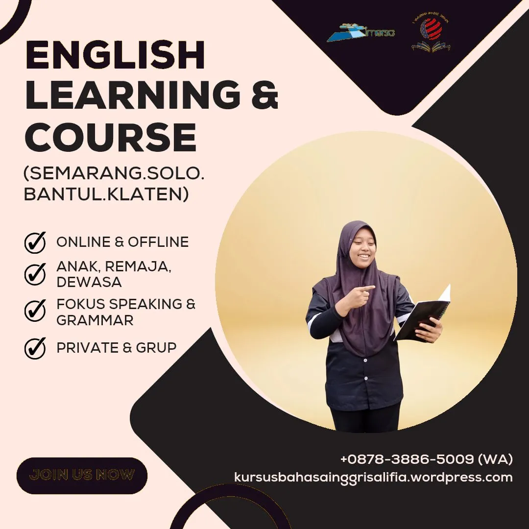 0878-3886-5009 (WA) Les Bahasa Inggris di Jogja Sleman, Les Privat Bahasa Inggris Jogja, Les Privat Bahasa Inggris di Solo, Les Bahasa Inggris Semarang Timur, Les Bahasa Inggris Anak TK di Jogja, Les Bahasa Inggris Anak Bantul, Les Bahasa Inggris Banyumanik Semarang, Kursus Bahasa Inggris di Klaten, Pelatihan Bahasa Inggris Jogja, Les Bahasa Inggris Anak Semarang
