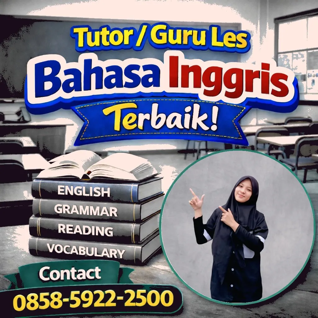Kursus Bahasa Inggris di Mekarjaya Pandeglang, 0858-5922-2500