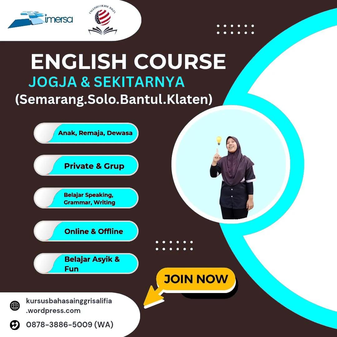 Kursus Bahasa Inggris SD di Jogja