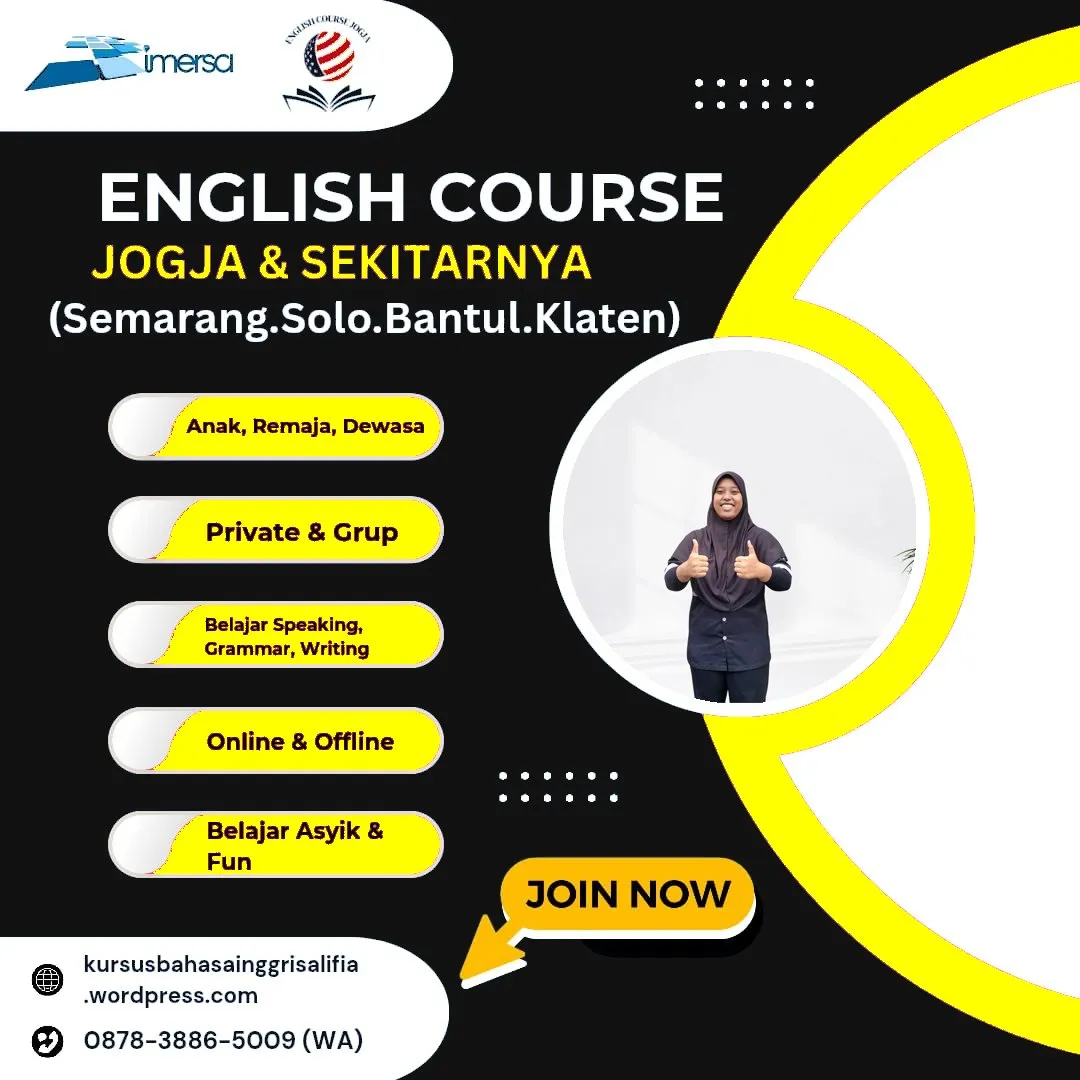 Les Bahasa Inggris Anak Jogja