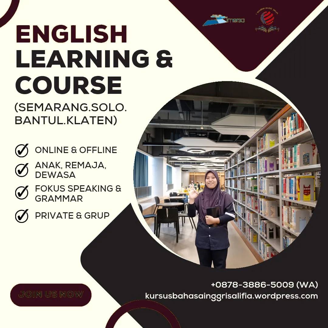 Les Bahasa Inggris di Jogja Terdekat