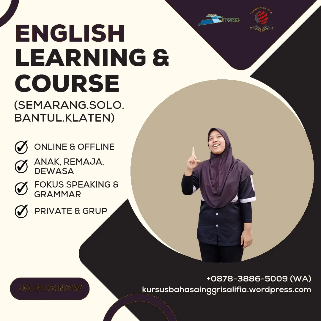 Tentor Bahasa Inggris Jogja