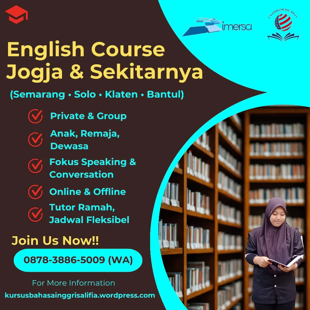 Tempat Les Bahasa Inggris Jogja