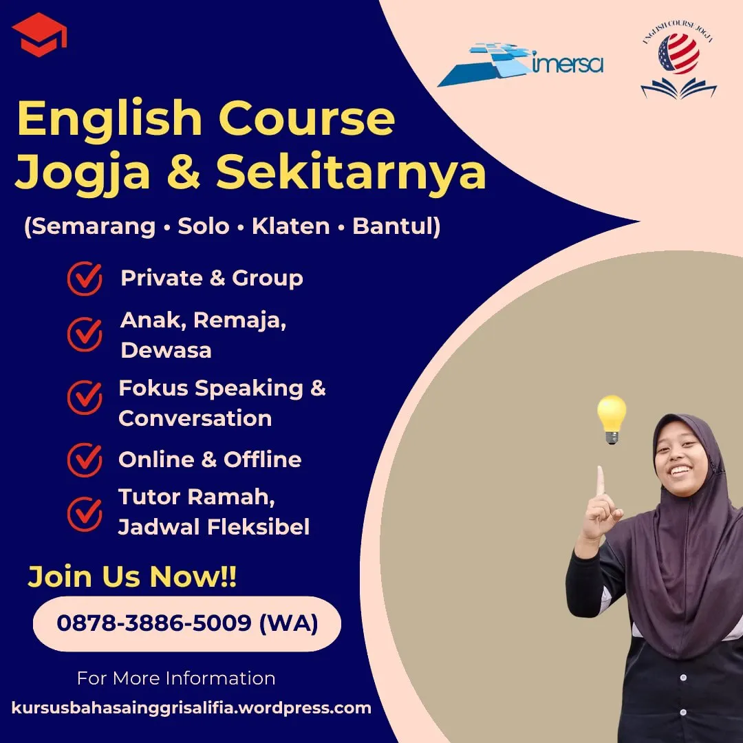 Kursus Bahasa Inggris di Jogja Untuk Mahasiswa