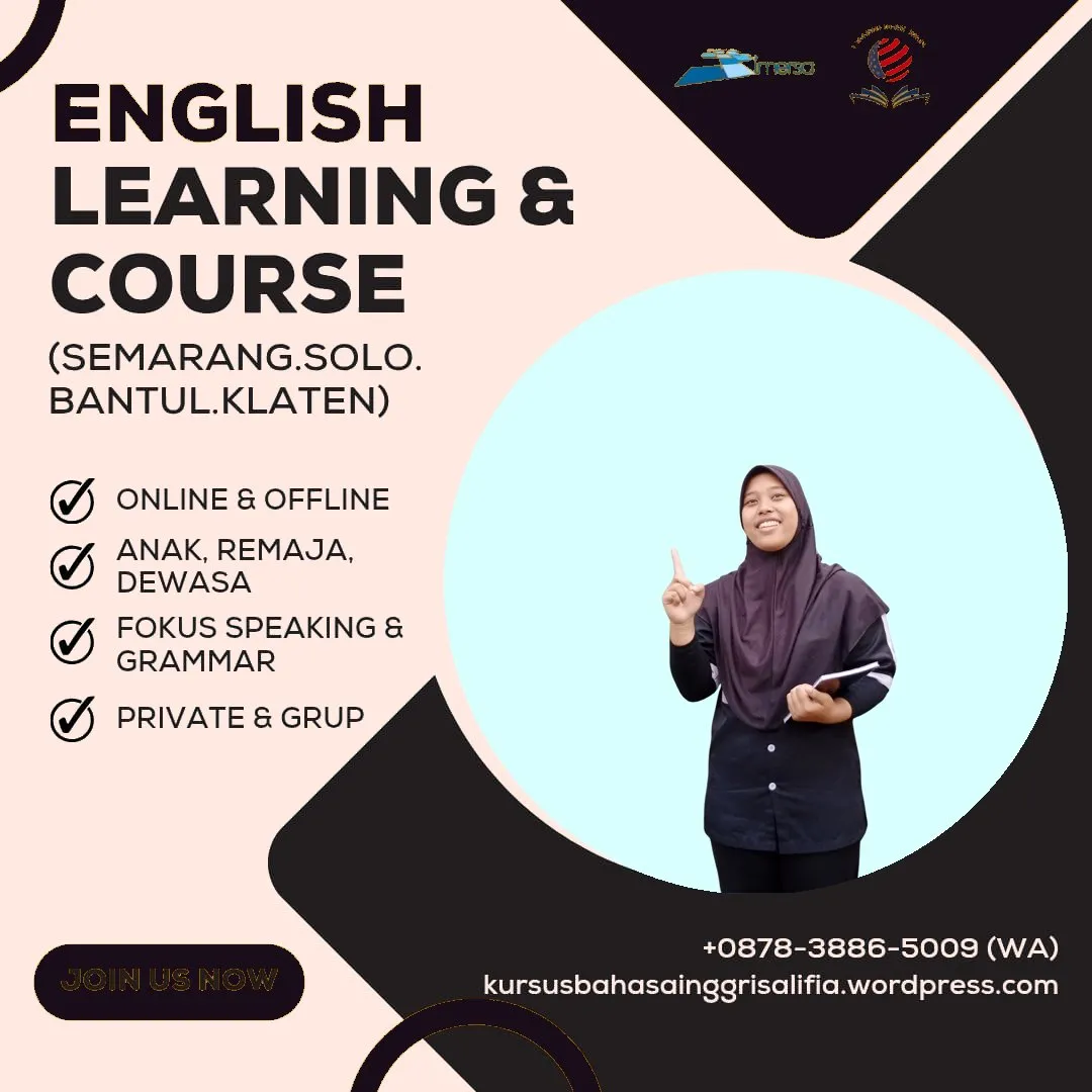0878-3886-5009 (WA) Kursus Bahasa Inggris di Jogja Untuk Mahasiswa, Bimbel Bahasa Inggris Jogja, Privat Bahasa Inggris di Solo, Kursus Bahasa Inggris Semarang, Kursus Bahasa Inggris Untuk Dewasa di Jogja, Kursus Bahasa Inggris Conversation Jogja, Kursus Bahasa Inggris di Jogja Rating Tertinggi, Les Bahasa Inggris di Klaten, Tutor Bahasa Inggris Jogja, Lembaga Bahasa Inggris Semarang