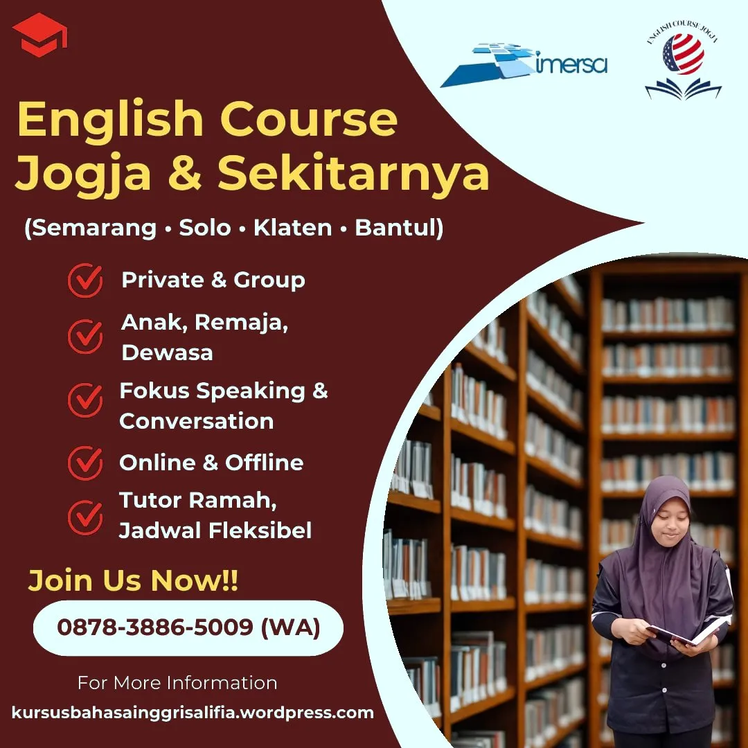 0878-3886-5009 (WA) Tempat Les Bahasa Inggris Yang Bagus di Jogja, Tempat Kursus Bahasa Inggris di Solo, Tempat Les Bahasa Inggris Yang Bagus di Jogja, English Cafe Kursus Bahasa Inggris di Semarang, Les Bahasa Inggris Kota Semarang Jawa Tengah, Privat Bahasa Inggris Jogja, Les Bahasa Inggris di Jogja Yang Bagus, Kursus Bahasa Inggris Online di Jogja, Tempat Les Bahasa Inggris di Solo, Tempat Les Bahasa Inggris Murah di Jogja