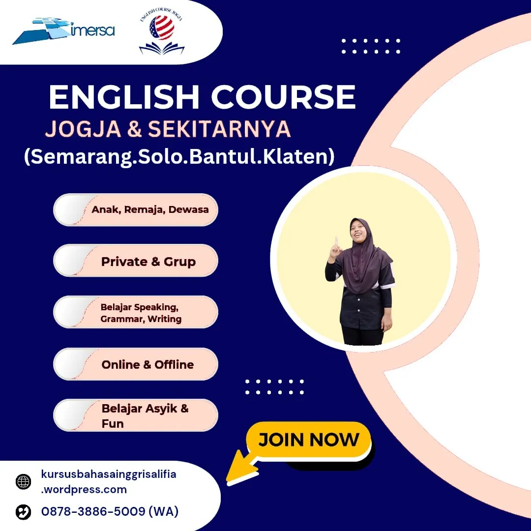0878-3886-5009 (WA) Kursus Bahasa Inggris Yang Bagus di Jogja, Tempat Les Bahasa Inggris di Semarang, Guru Les Privat Bahasa Inggris di Solo, Kursus Bahasa Inggris di Tlogosari Semarang, Les Inggris Klaten, Belajar Bahasa Inggris di Semarang, Kursus Bahasa Inggris Solo, Kursus Bahasa Inggris di Banyumanik Semarang, Kursus Bahasa Inggris di Ngaliyan Semarang, Belajar Bahasa Inggris Jogja