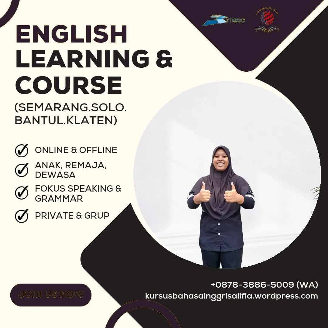 Kursus Bahasa Inggris Sleman