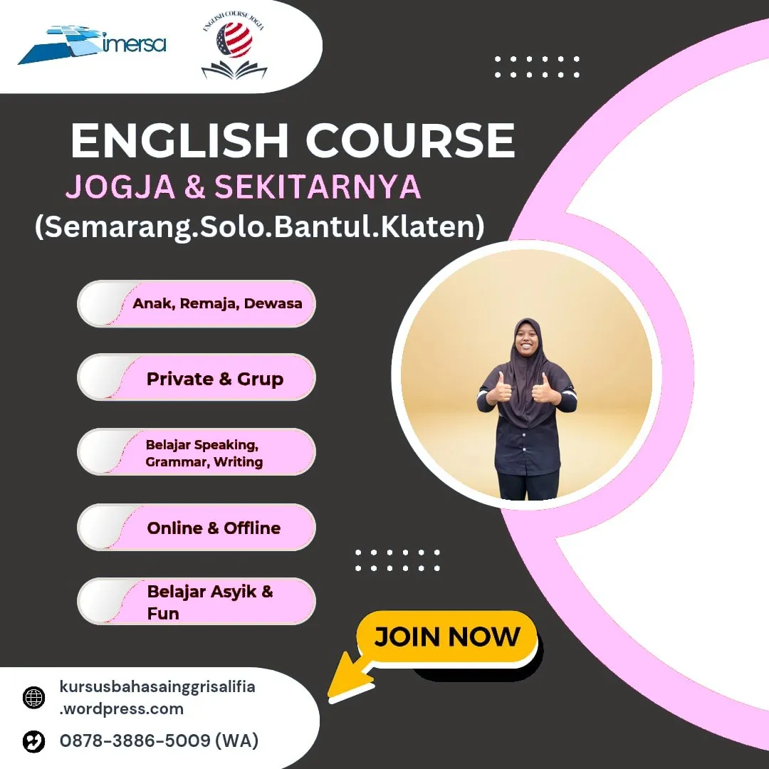 Les Privat Bahasa Inggris Klaten
