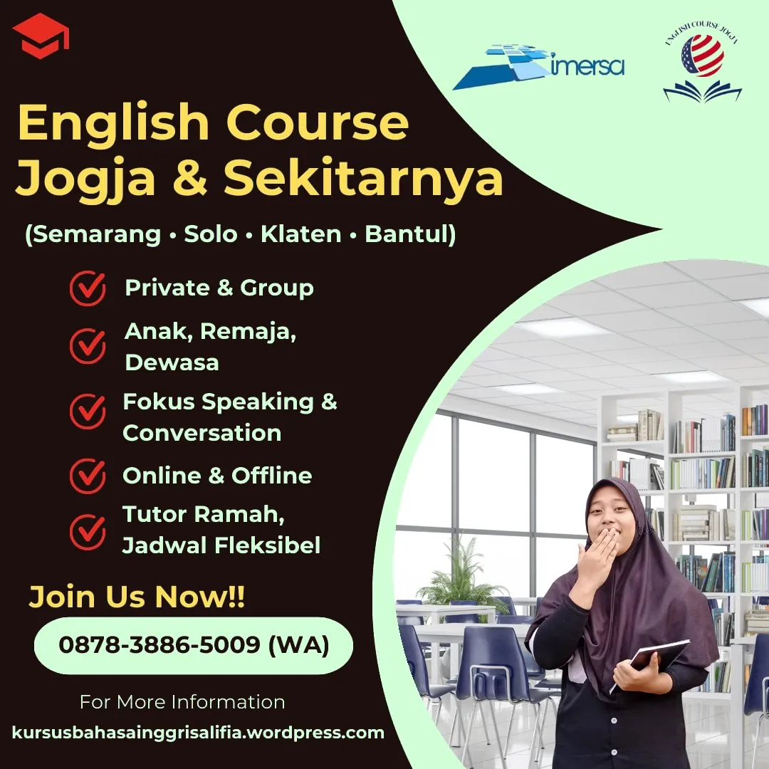 0878-3886-5009 (WA) Les Privat Bahasa Inggris Klaten, Guru Bahasa Inggris Semarang, Belajar Bahasa Inggris di Jogja, Les Bahasa Inggris Jogja, Kelas Bahasa Inggris Semarang, Les Bahasa Inggris Semarang Terdekat, Kursus Bahasa Inggris Klaten, Kampung Bahasa Inggris Jogja, Kursus Bahasa Inggris Untuk Dewasa di Jogja, Les Bahasa Inggris Semarang Murah