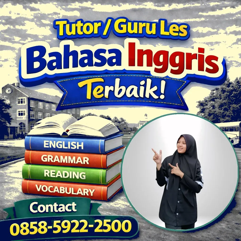 Kursus Bahasa Inggris di Tegal Waru Purwakarta, 0858-5922-2500