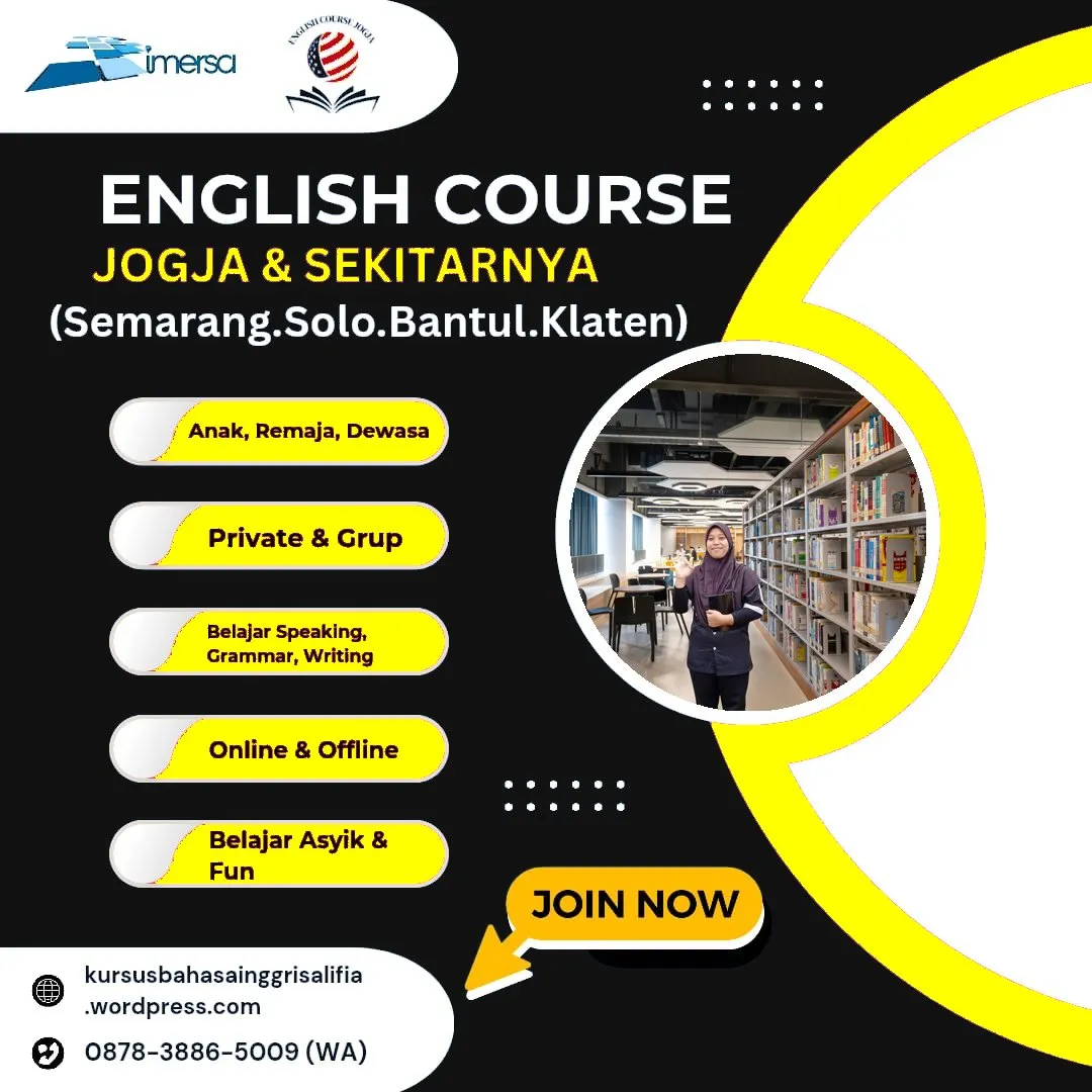 Kursus Bahasa Inggris Daerah Bantul