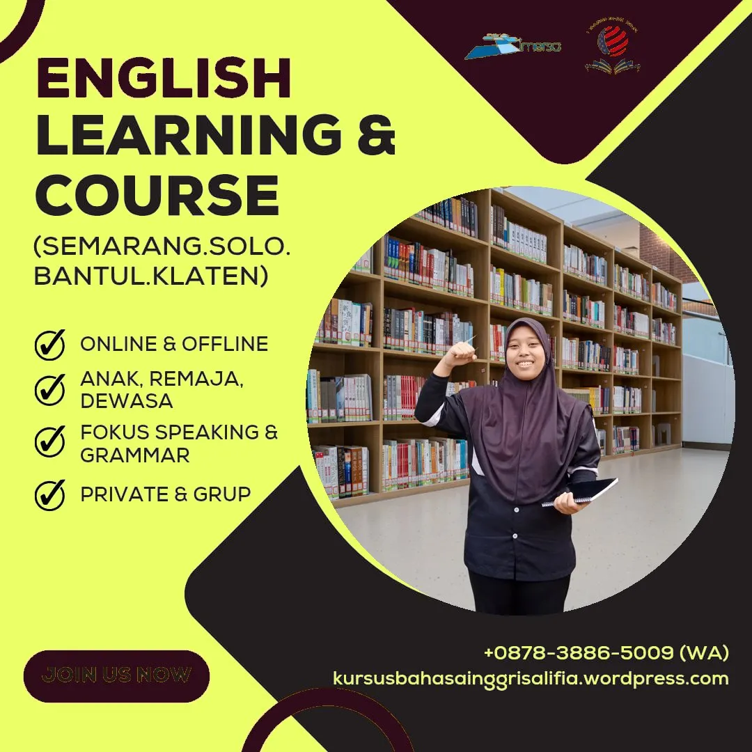 Les Bahasa Inggris di Jogja Untuk Anak