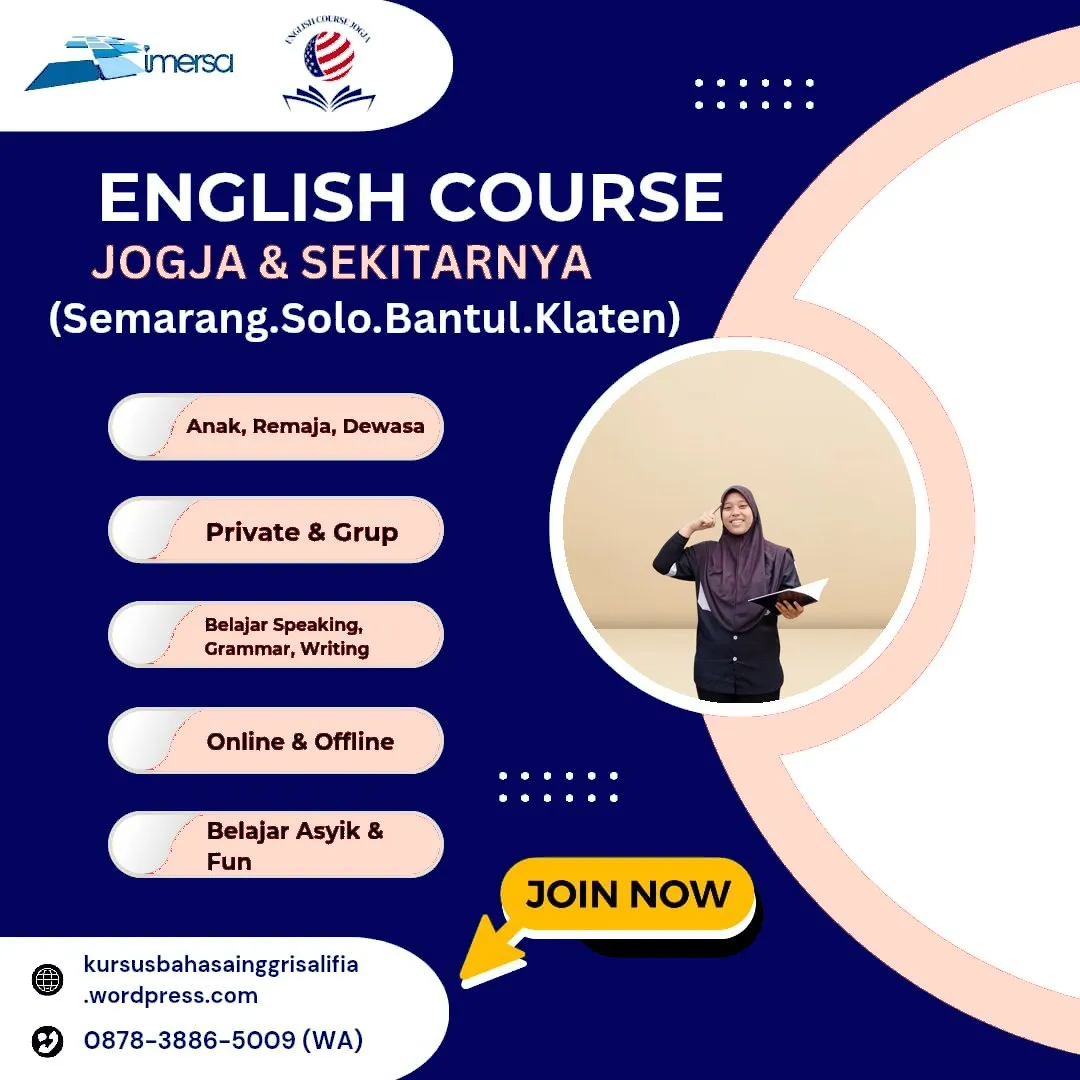 0878-3886-5009 (WA) Les Bahasa Inggris Semarang Barat, Privat Bahasa Inggris di Solo, Kelas Bahasa Inggris Semarang, Tempat Les Bahasa Inggris Murah di Jogja, Rekomendasi Kursus Bahasa Inggris Jogja, Les Bahasa Inggris Solo Baru, Tempat Les Bahasa Inggris di Semarang, Kursus Bahasa Inggris Conversation Jogja, Tempat Les Bahasa Inggris Jogja, Harga Kursus Bahasa Inggris di Jogja