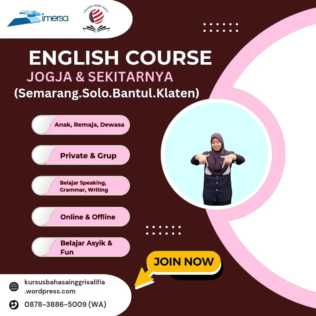 0878-3886-5009 (WA) Sekolah Bahasa Inggris Semarang, Kursus Bahasa Inggris Jogja, Les Privat Bahasa Inggris Klaten, English Cafe Kursus Bahasa Inggris di Semarang, Les Bahasa Inggris Semarang Barat, Les Privat Bahasa Inggris di Solo, Rekomendasi Kursus Bahasa Inggris di Semarang, Kursus Bahasa Inggris Semarang, Kursus Bahasa Inggris di Jogja Untuk Anak, Kursus Bahasa Inggris Daerah Bantul