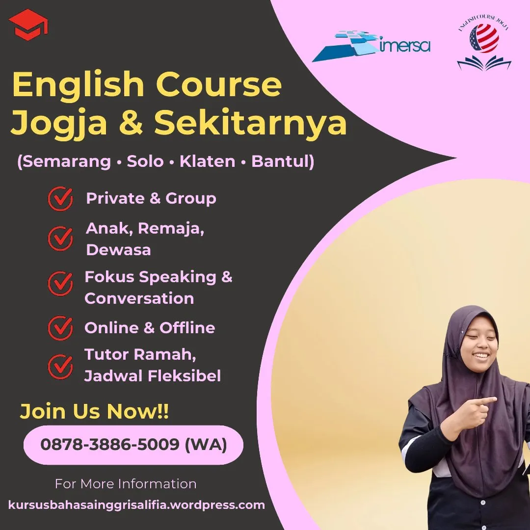 Les Bahasa Inggris Anak Semarang
