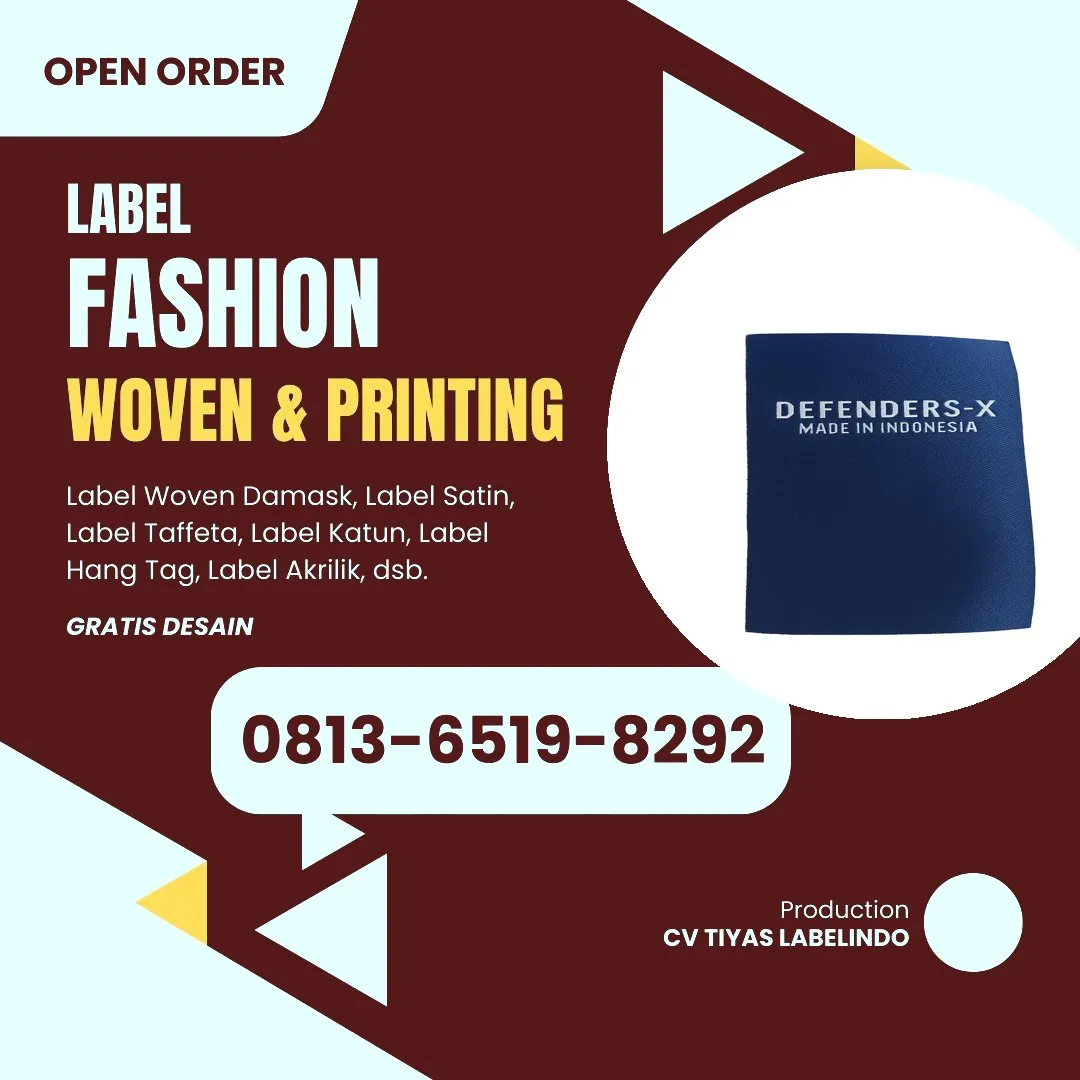 Ukuran Label Untuk Hijab