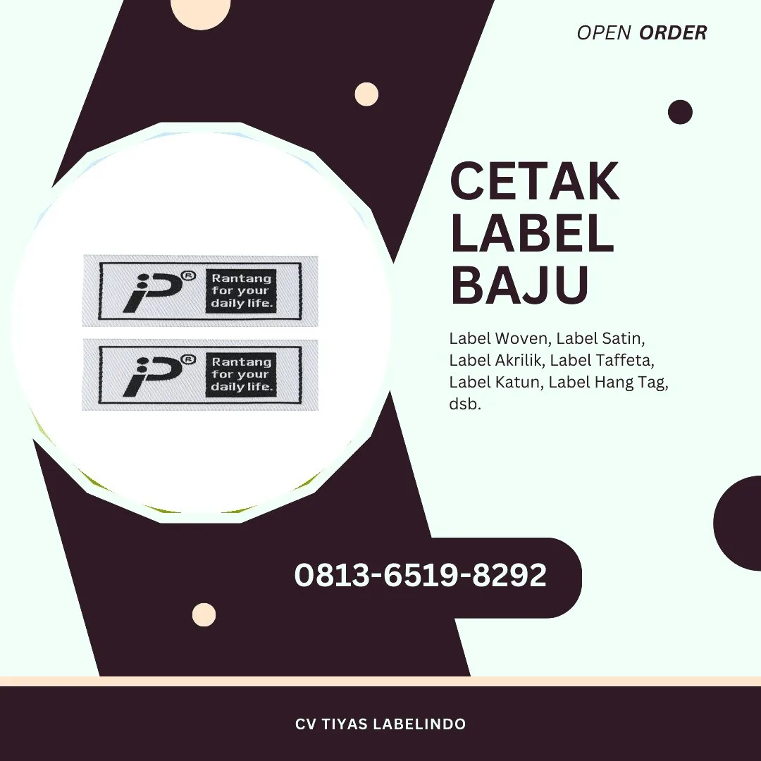 Tempah Label Tudung Murah