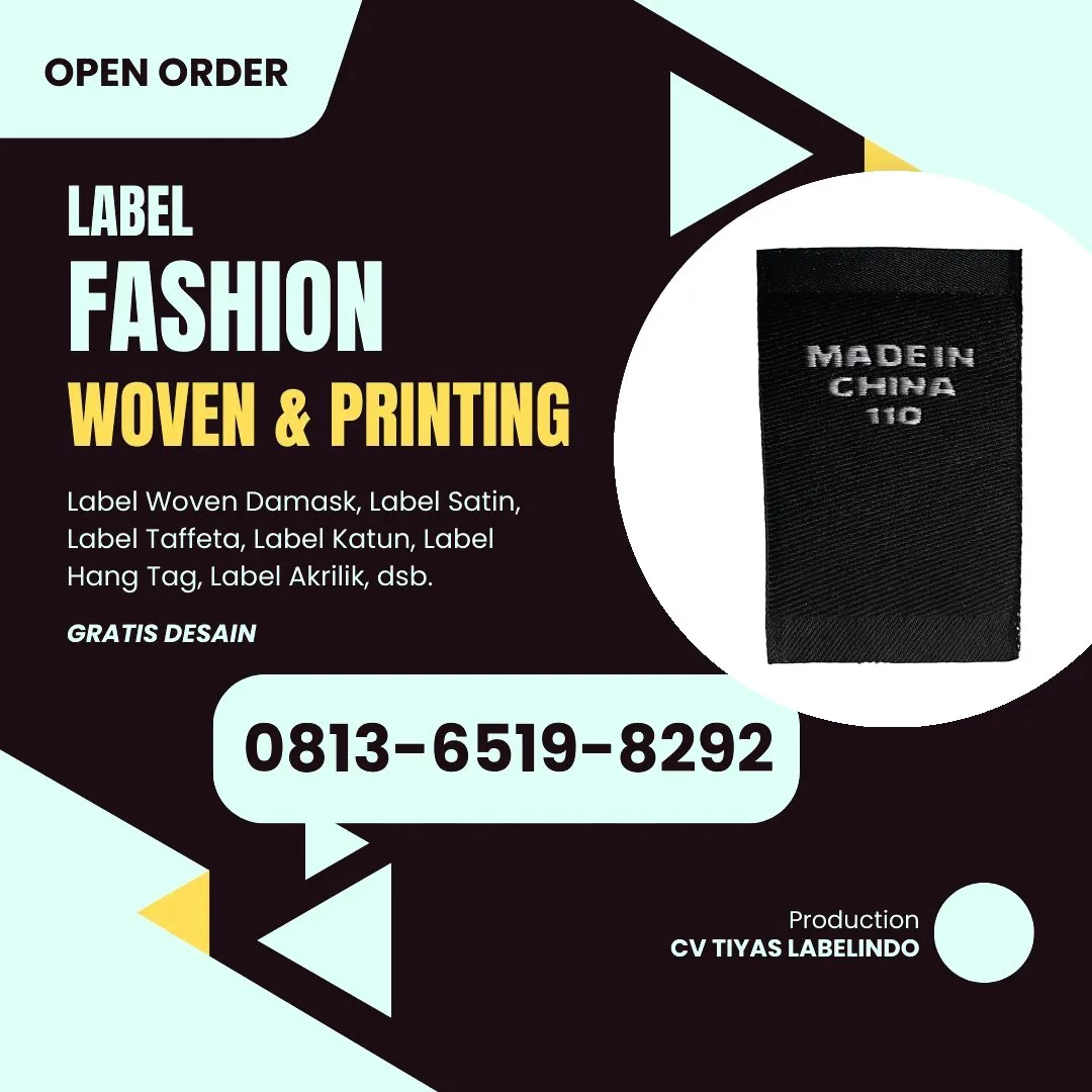 Ukuran Label Kerudung