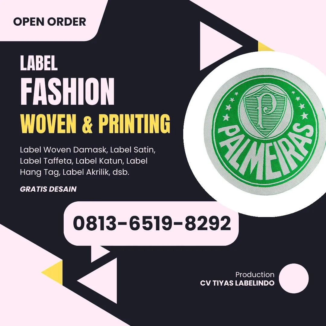 Cetak Label Baju Blitar, 0813-6519-8292 (WA)