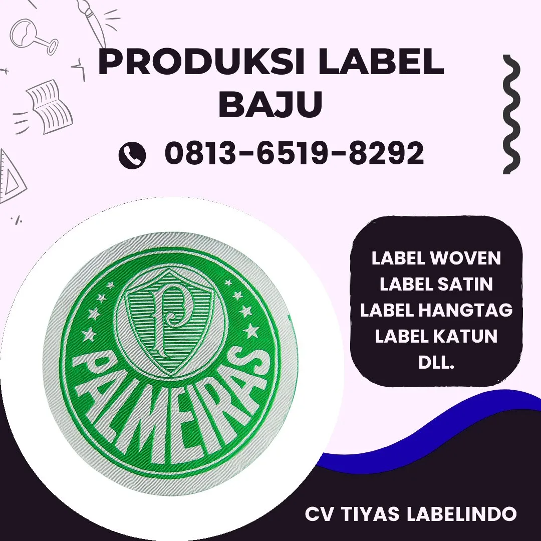 Cetak Label Baju di Jember, Label Woven Jember, Bikin Label Baju Jember, Pembuatan Label Baju Jember, Pesan Label Merk Baju Jember Cetak Label Jember, Label Baju Terdekat Jember