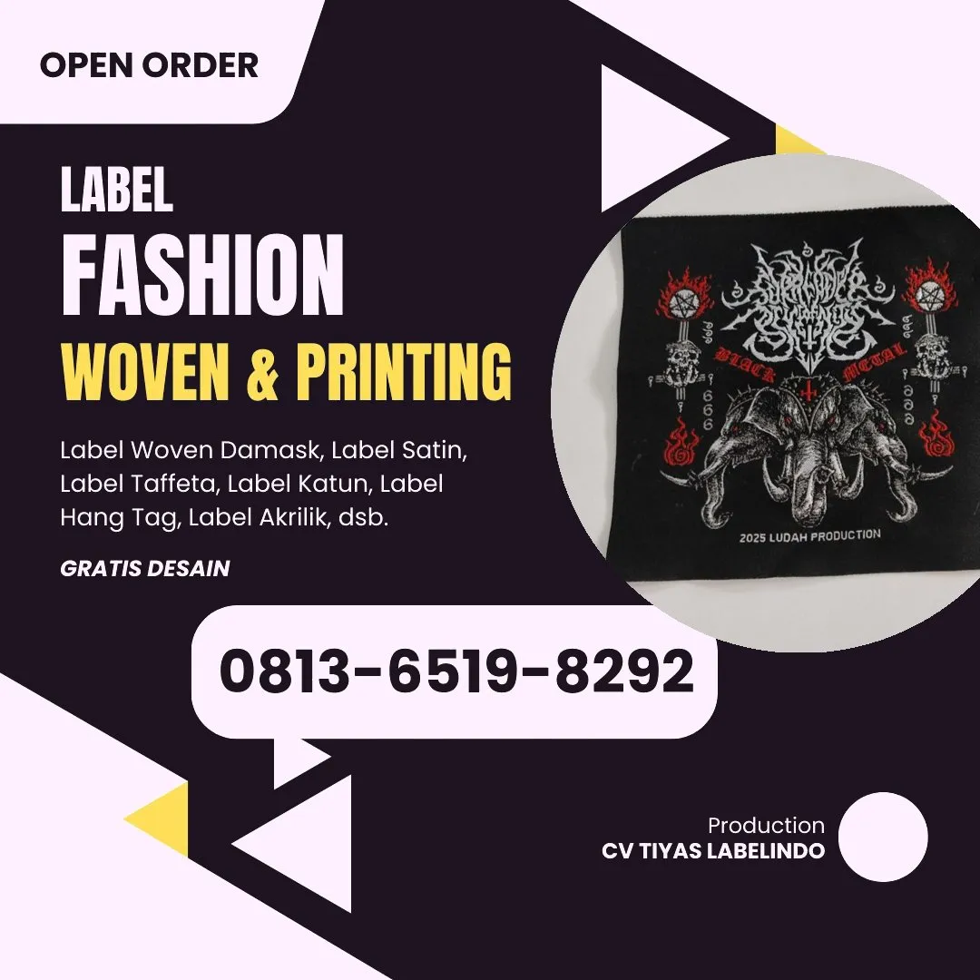 Cetak Label Baju di Madiun, Label Woven Madiun, Bikin Label Baju Madiun, Pembuatan Label Baju Madiun, Pesan Label Merk Baju Madiun Cetak Label Madiun, Label Baju Terdekat Madiun