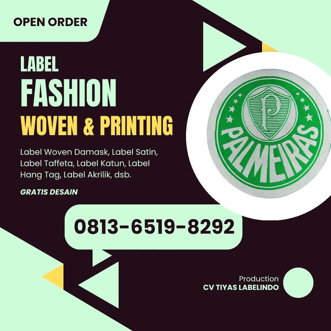 Cetak Label Baju di Malang, Label Woven Malang, Bikin Label Baju Malang, Pembuatan Label Baju Malang, Pesan Label Merk Baju Malang Cetak Label Malang, Label Baju Terdekat Malang